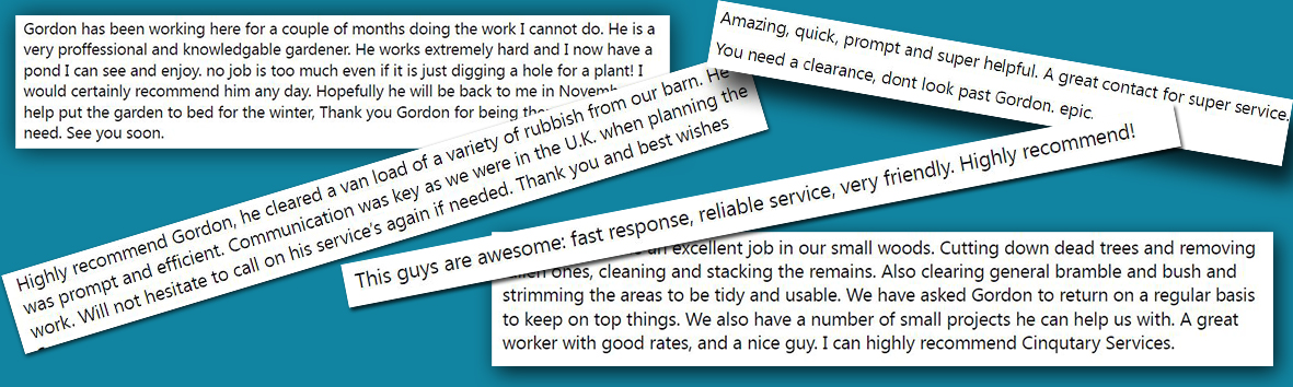 English speaking gardener central france